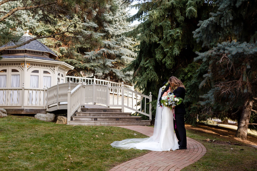 Wonderland Winter Wedding With A Sleigh at Black Hills Receptions, USA