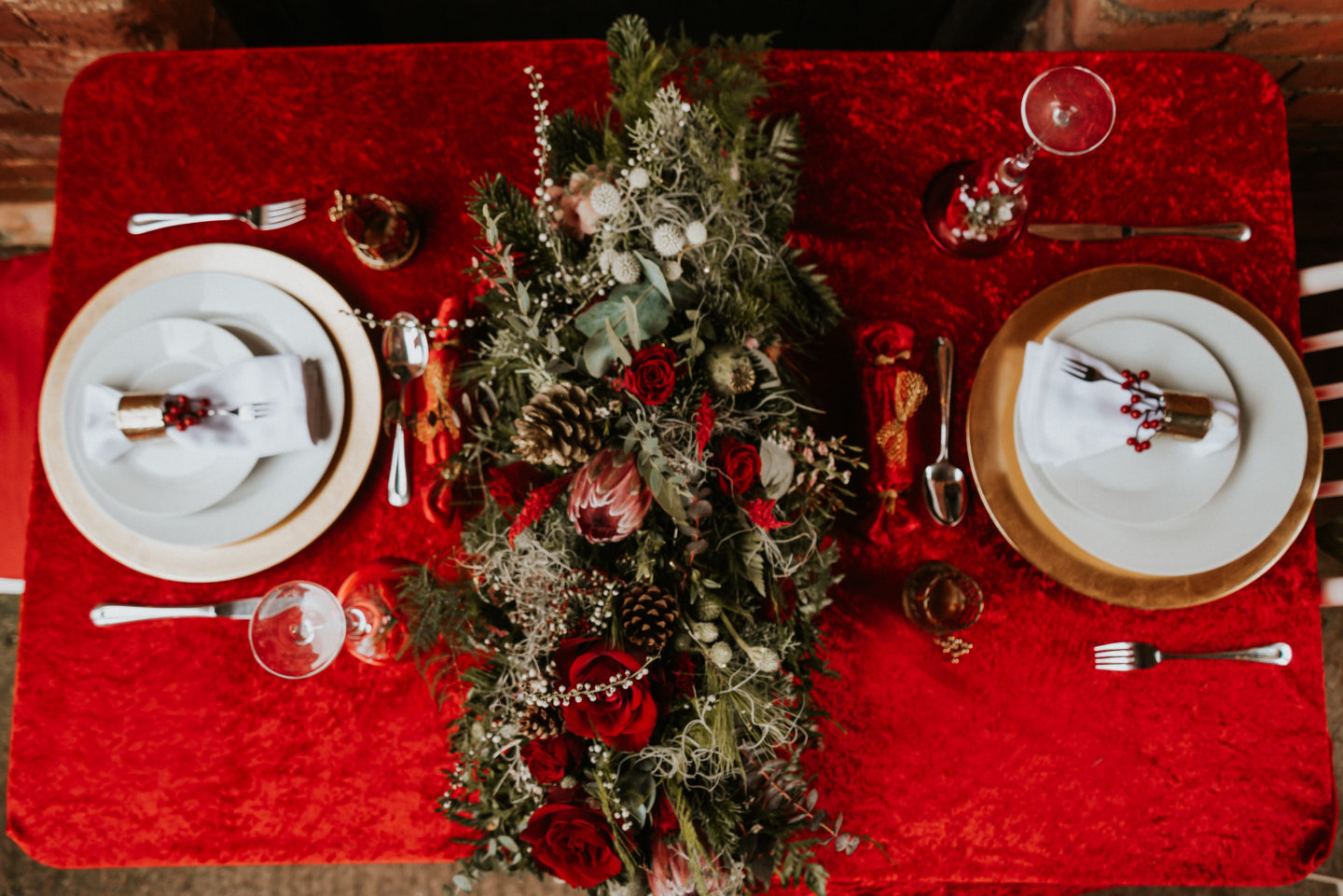 Elegant and Intimate Vintage Christmas Wedding At Gulliford Farm, Devon