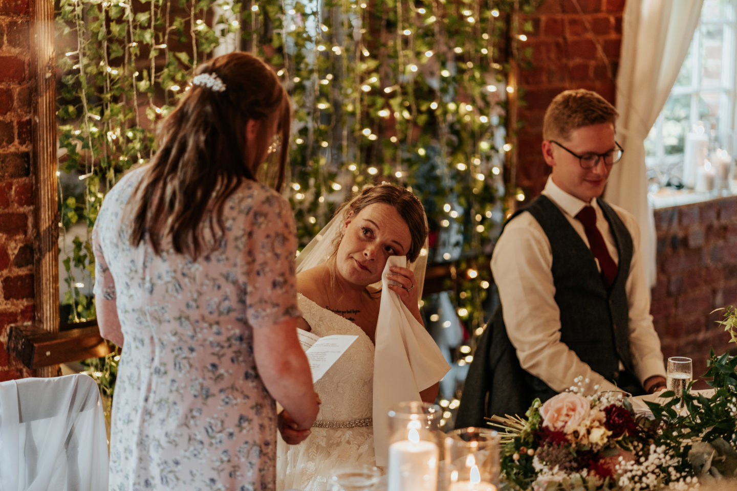 Rustic Wedding With Ballgown Wedding Dress At The Old Mill, Reading