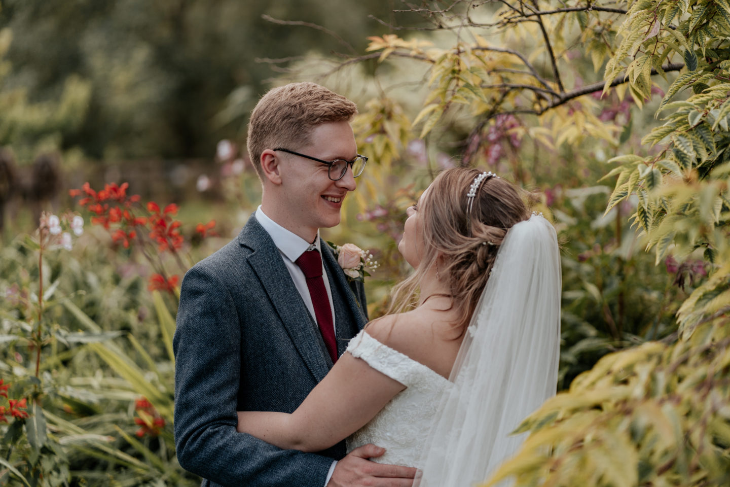 Rustic Wedding With Ballgown Wedding Dress At The Old Mill, Reading