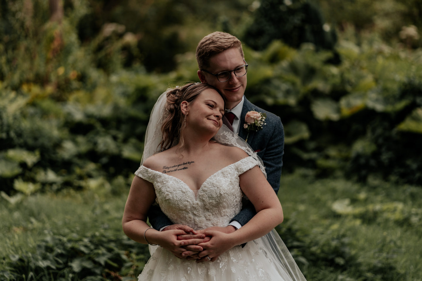 Rustic Wedding With Ballgown Wedding Dress At The Old Mill, Reading
