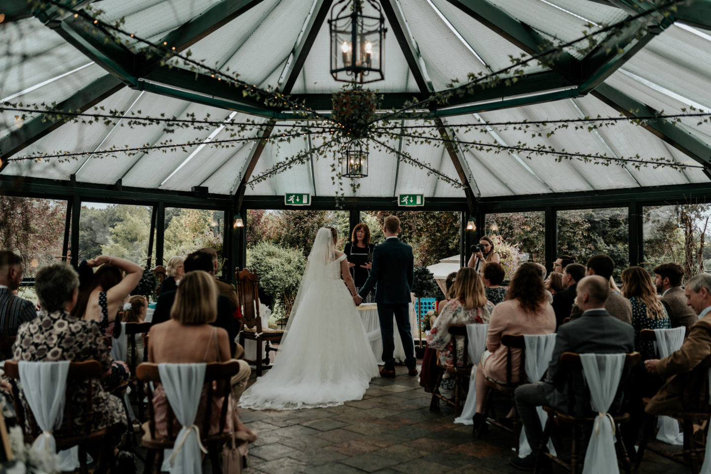 Rustic Wedding With Ballgown Wedding Dress At The Old Mill, Reading