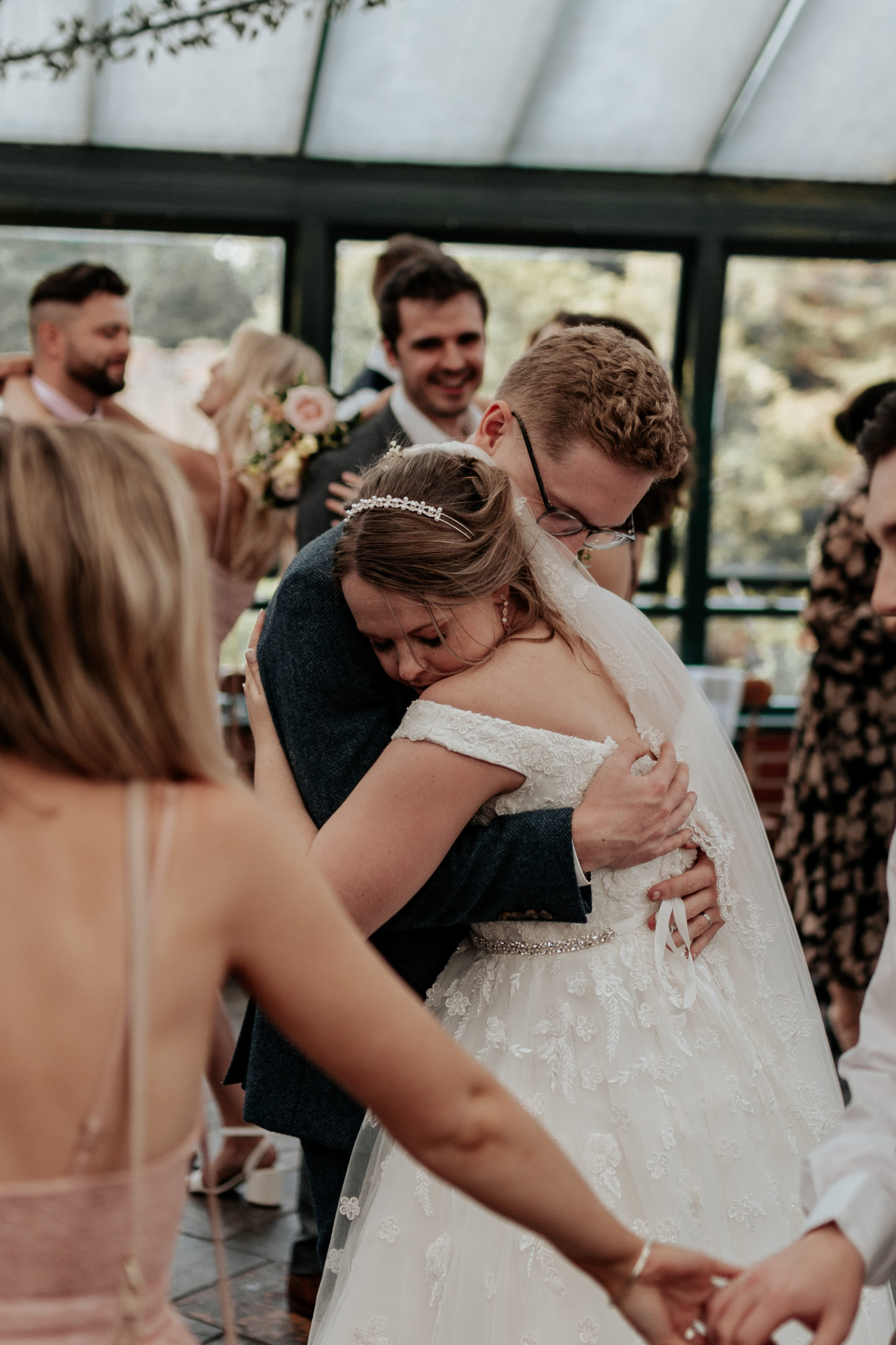 Rustic Wedding With Ballgown Wedding Dress At The Old Mill, Reading