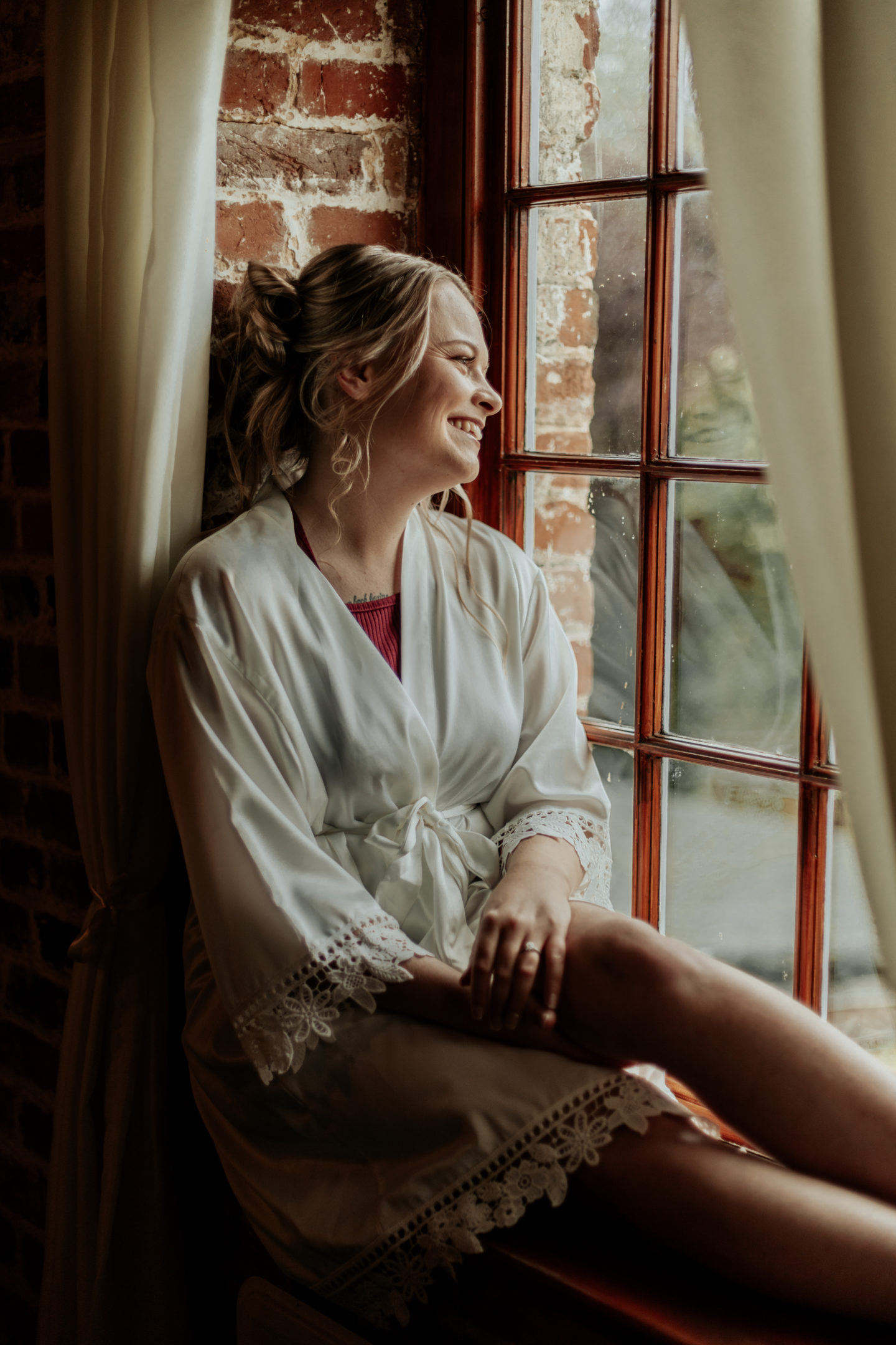 Rustic Wedding With Ballgown Wedding Dress At The Old Mill, Reading