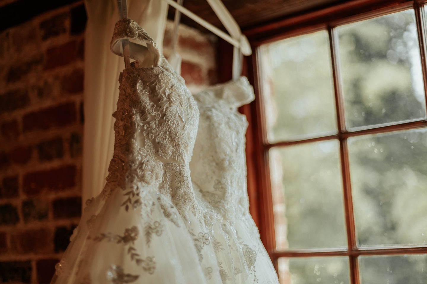 Rustic Wedding With Ballgown Wedding Dress At The Old Mill, Reading