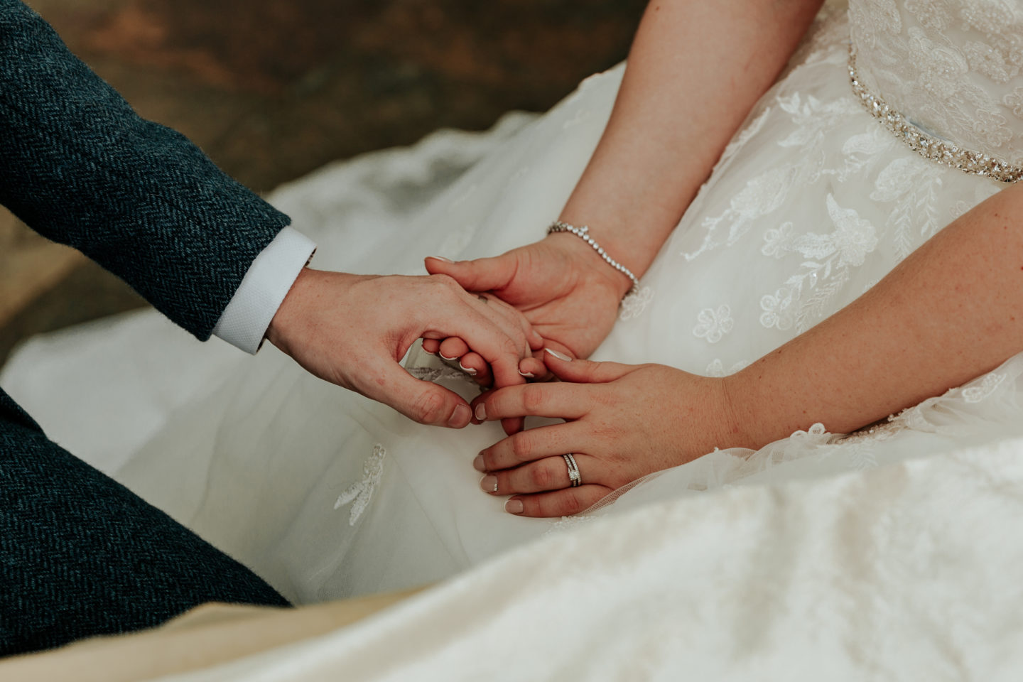 Rustic Wedding With Ballgown Wedding Dress At The Old Mill, Reading