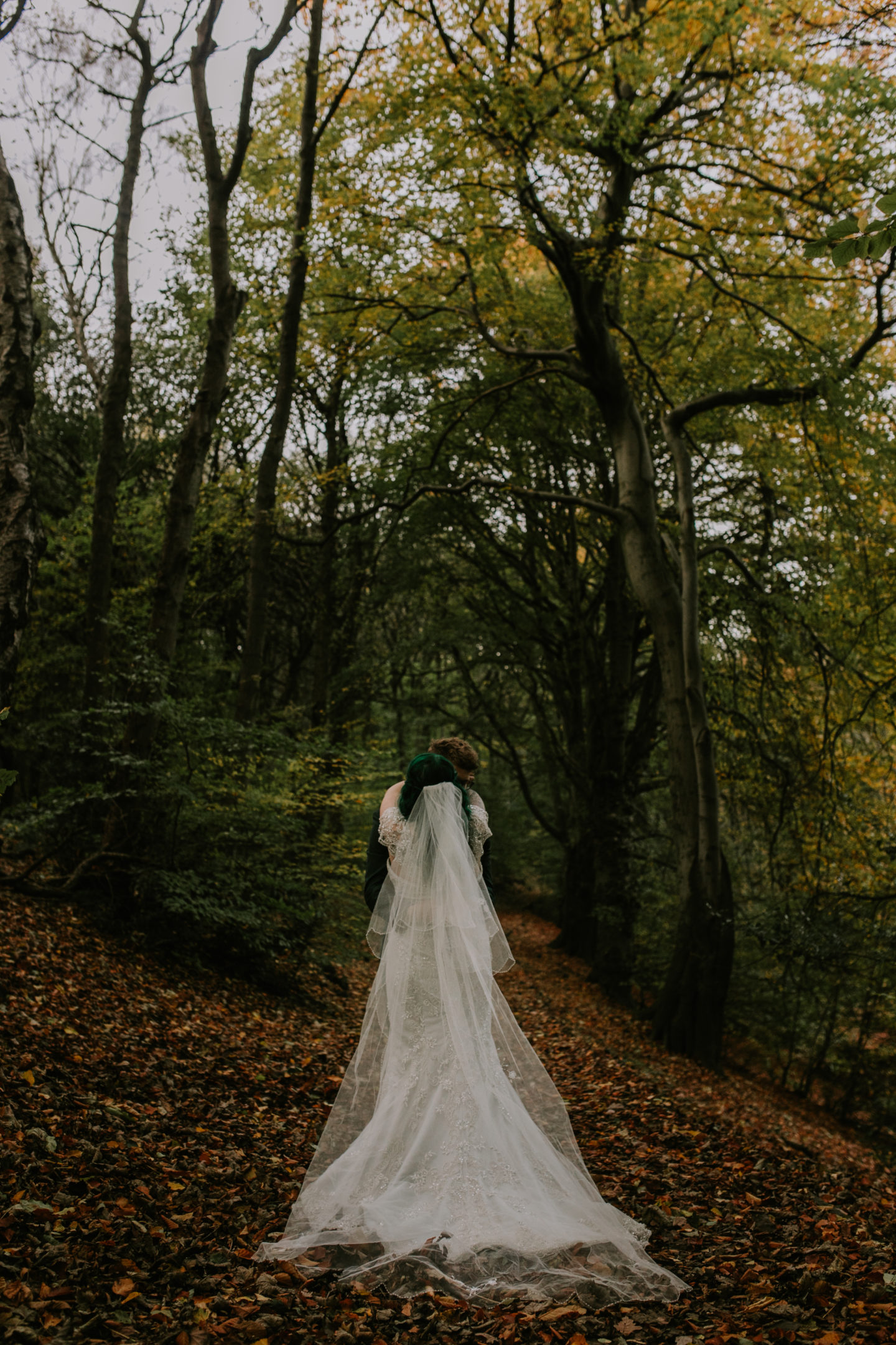 Intimate Vegan Wedding With Disney Vibes at Gledholt Woods, Yorkshire