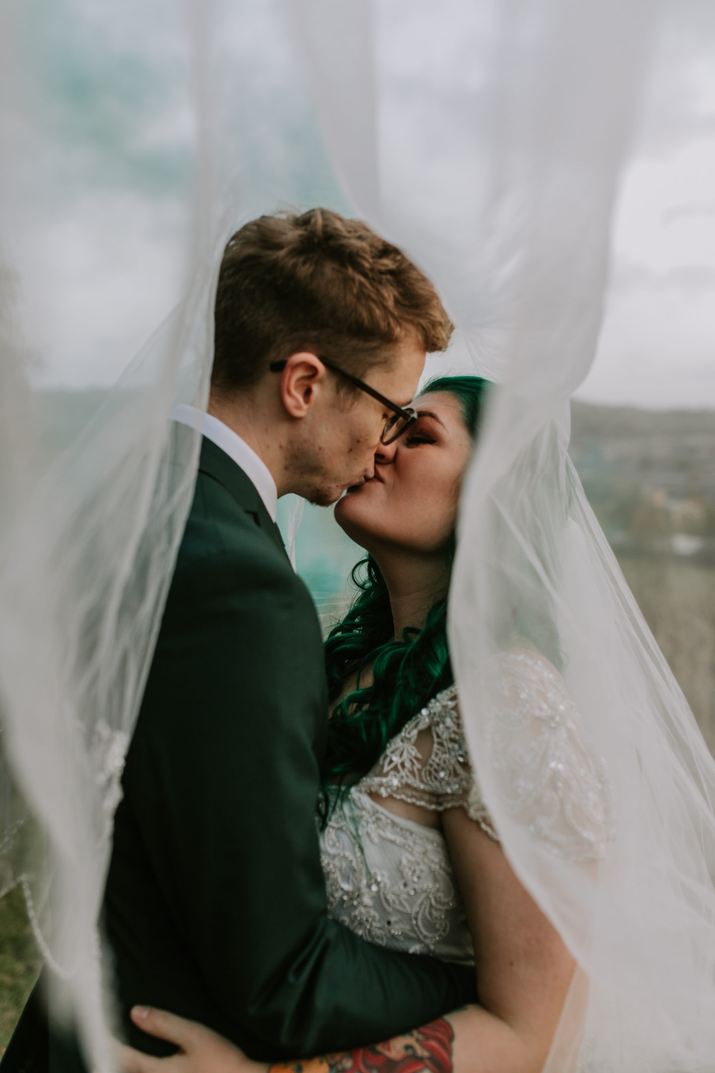 Intimate Vegan Wedding With Disney Vibes at Gledholt Woods, Yorkshire