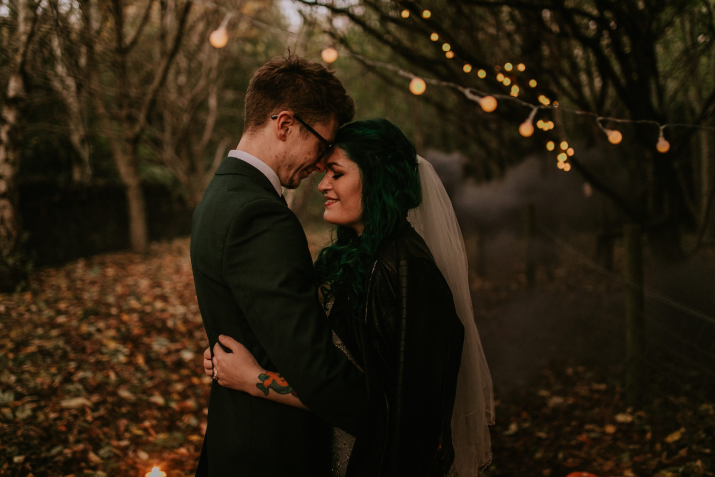 Intimate Vegan Wedding With Disney Vibes at Gledholt Woods, Yorkshire