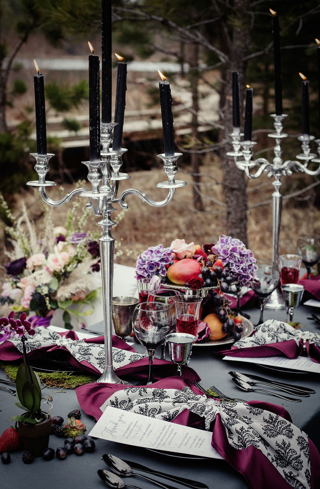 Alternative Wedding With Black Wedding Dress In South Dakota USA
