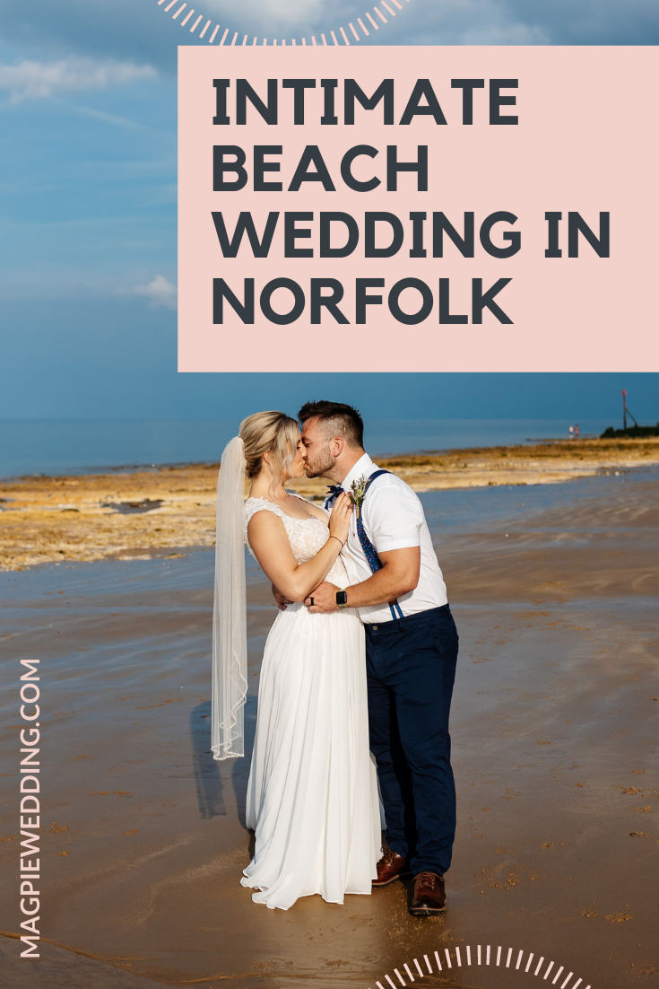 Intimate Beach Wedding at Sheringham Beach, Norfolk