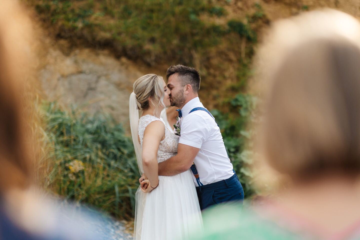 Intimate Beach Wedding at Sheringham Beach, Norfolk