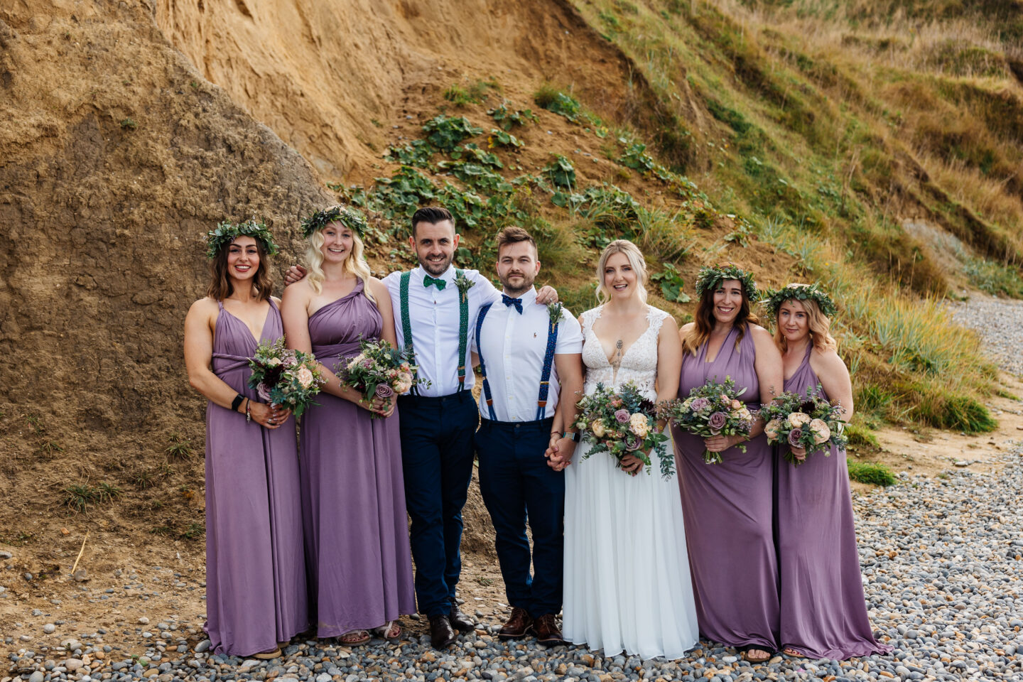 Intimate Beach Wedding at Sheringham Beach, Norfolk
