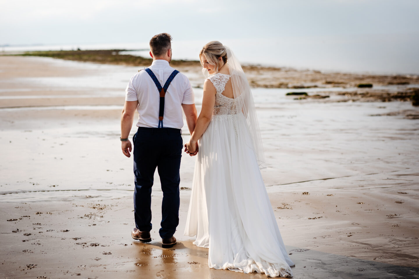 Intimate Beach Wedding at Sheringham Beach, Norfolk