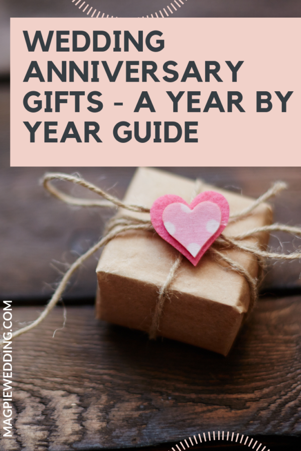 Wedding Anniversary Gifts By Year - Stone, Colour, Flowers