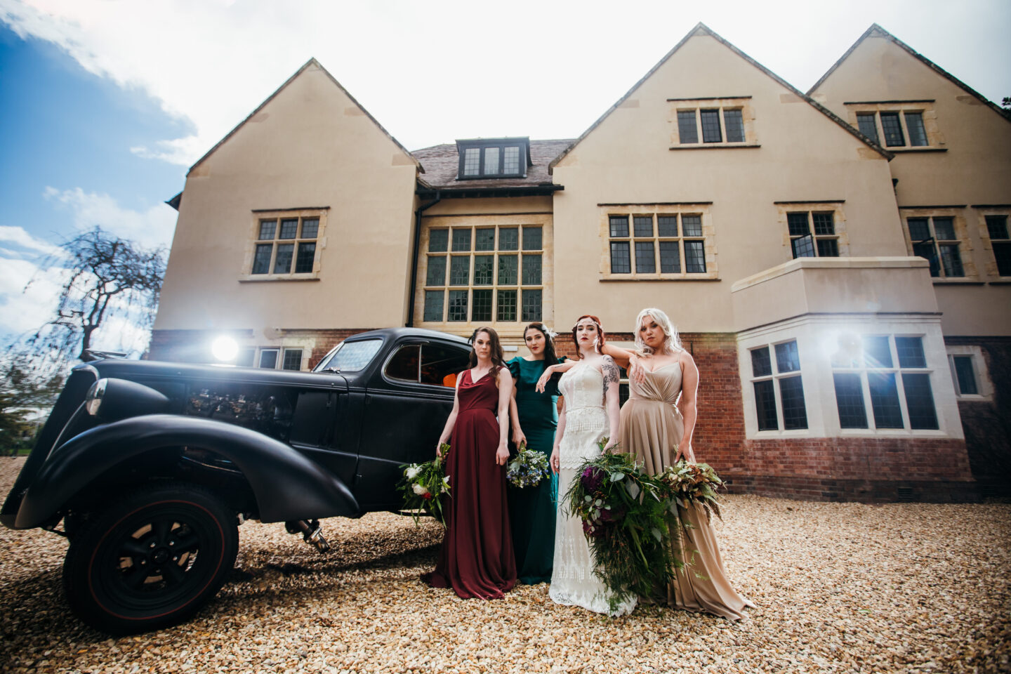 Peaky Blinders Wedding At Plum Park Hotel Northamptonshire