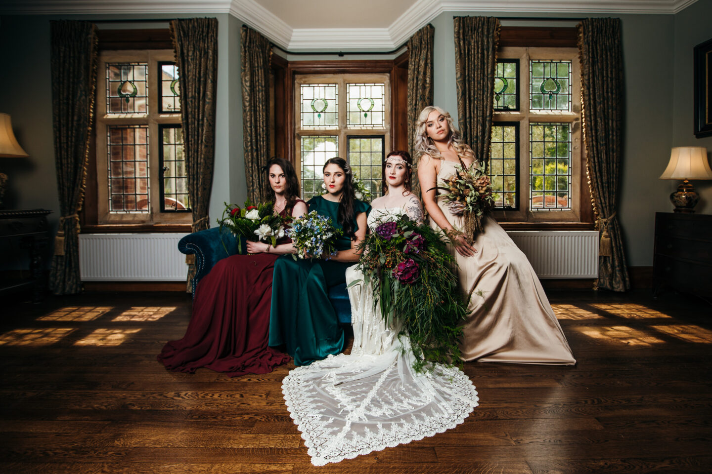 Peaky Blinders Wedding At Plum Park Hotel Northamptonshire