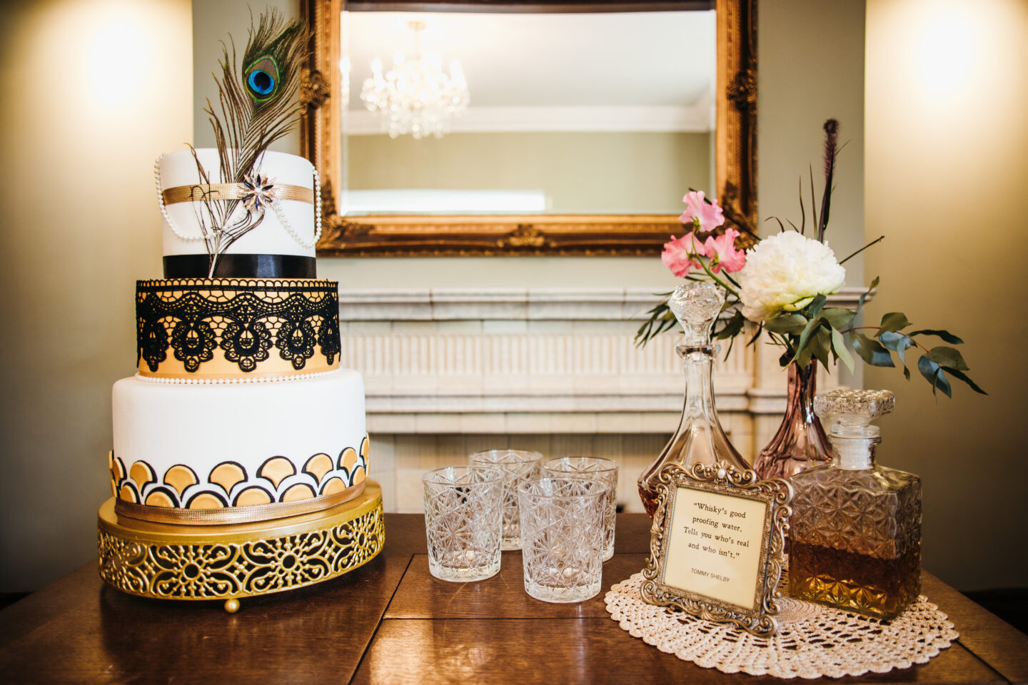 Peaky Blinders Wedding At Plum Park Hotel Northamptonshire