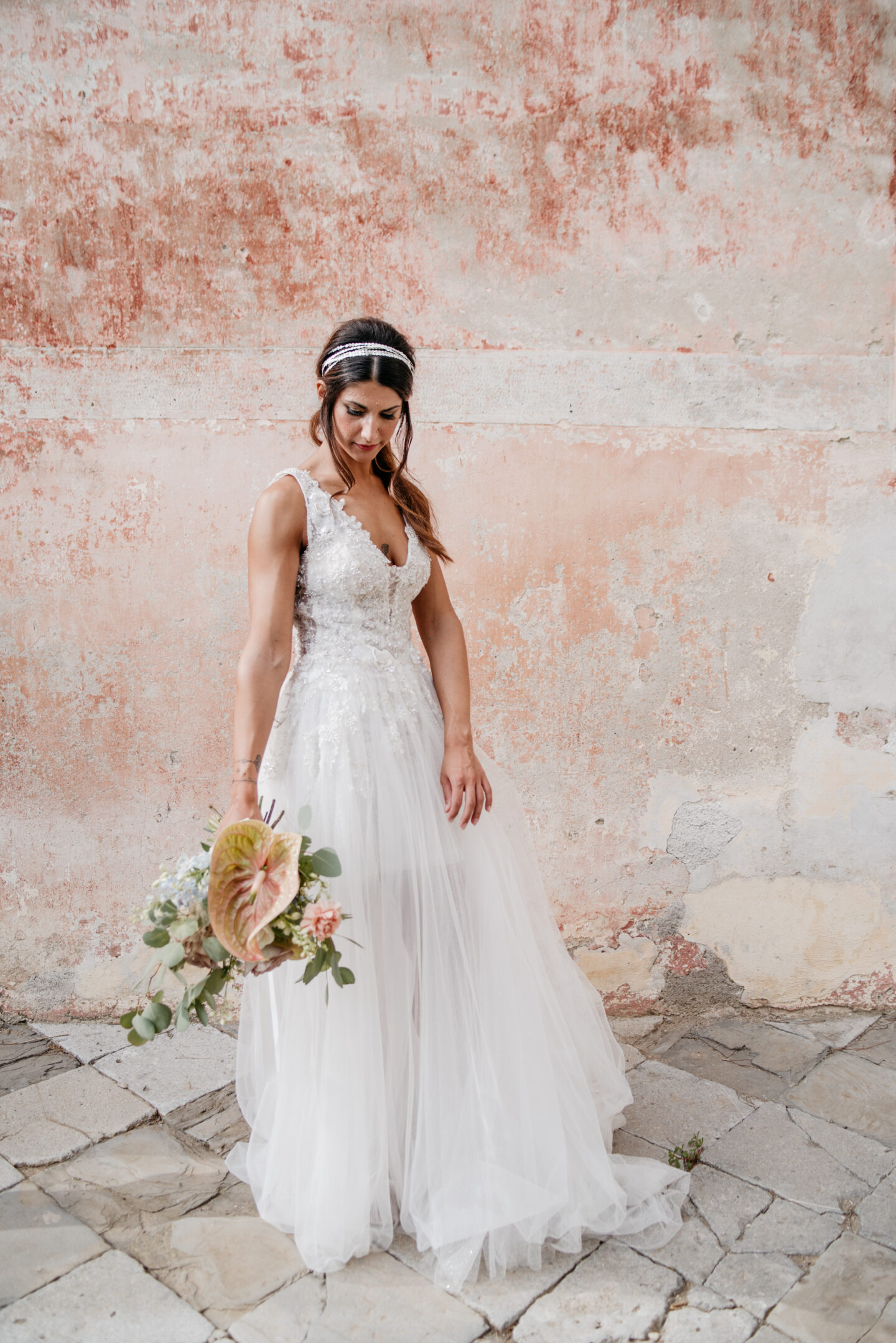 Italian Vineyard Elopement With Rustic Luxe Styling at Villa Garzolini