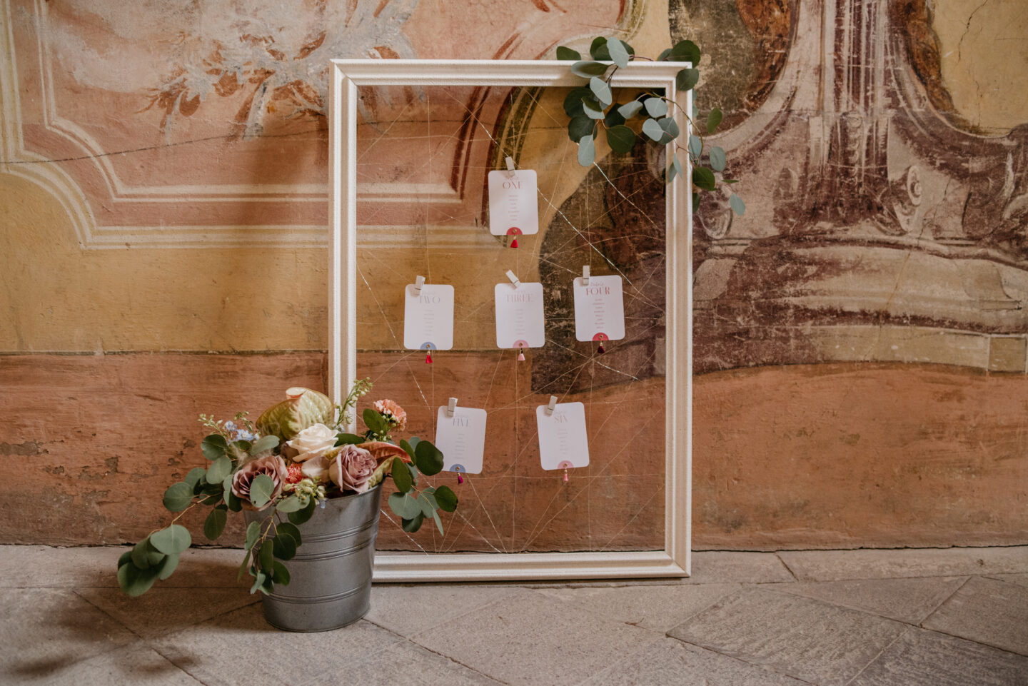 Italian Vineyard Elopement With Rustic Luxe Styling at Villa Garzolini