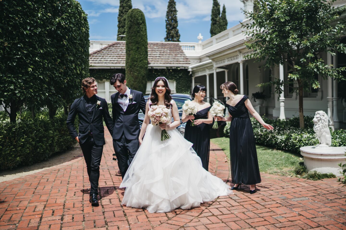  Australian Destination Wedding With Monochrome Styling