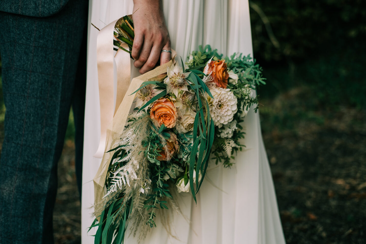 Eco-Friendly Wedding With Festival Vibes at Willow Grange Farm Cambridge