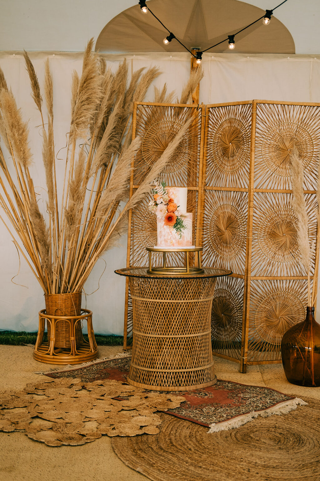 Eco-Friendly Wedding With Festival Vibes at Willow Grange Farm Cambridge