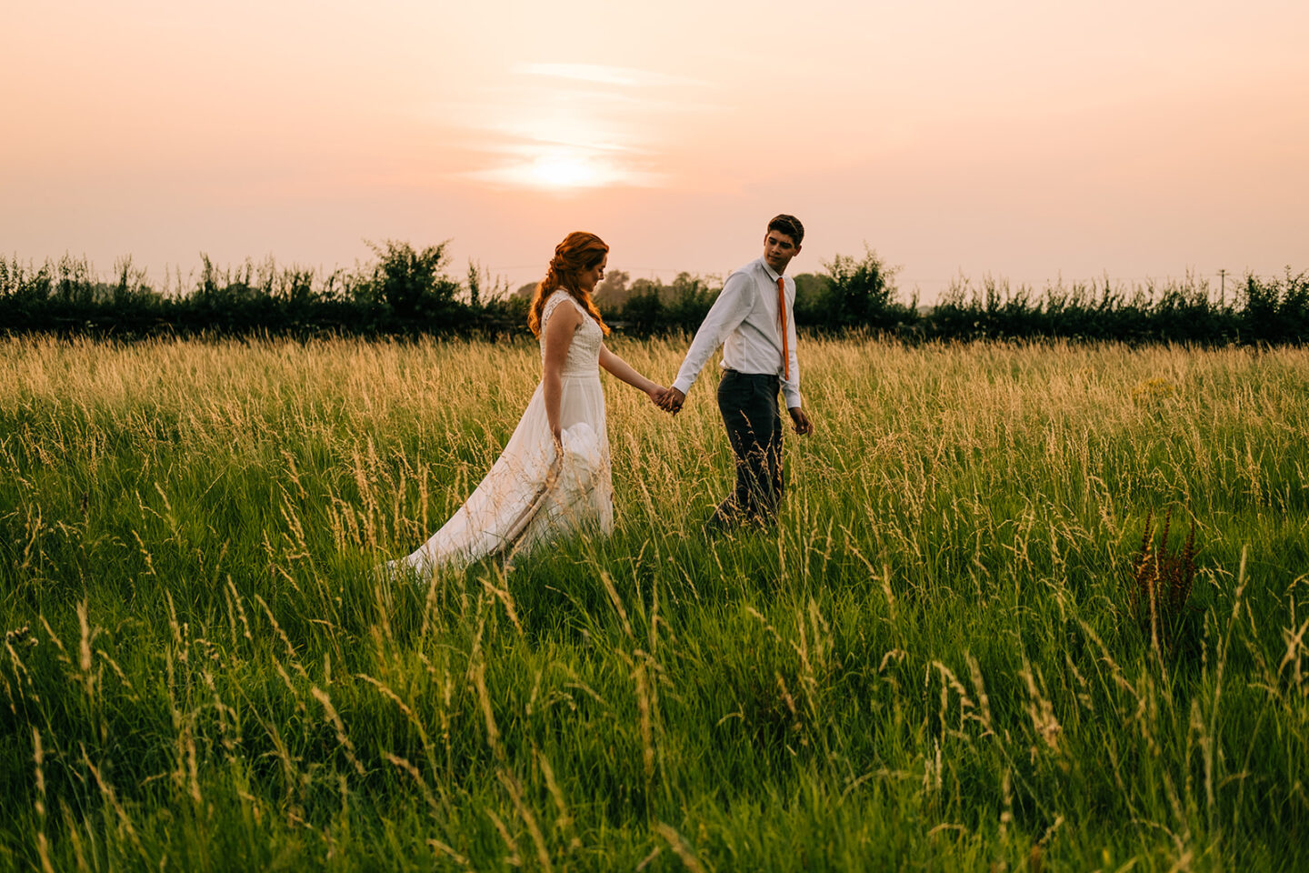 Eco-Friendly Wedding With Festival Vibes at Willow Grange Farm Cambridge