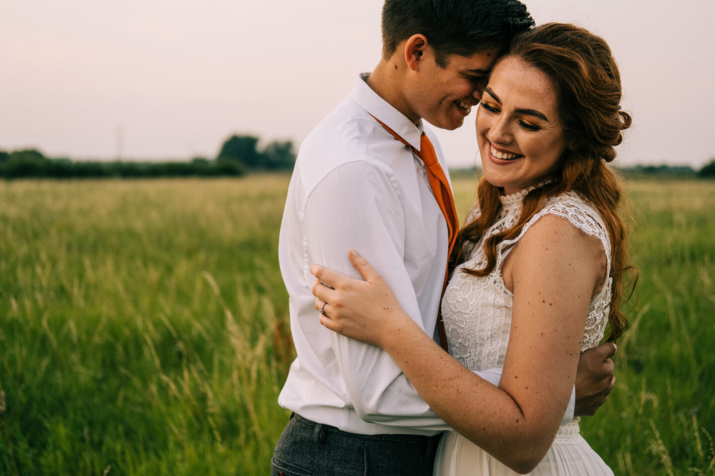 Eco-Friendly Wedding With Festival Vibes at Willow Grange Farm Cambridge