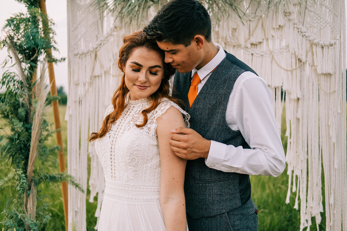 Eco-Friendly Wedding With Festival Vibes at Willow Grange Farm Cambridge