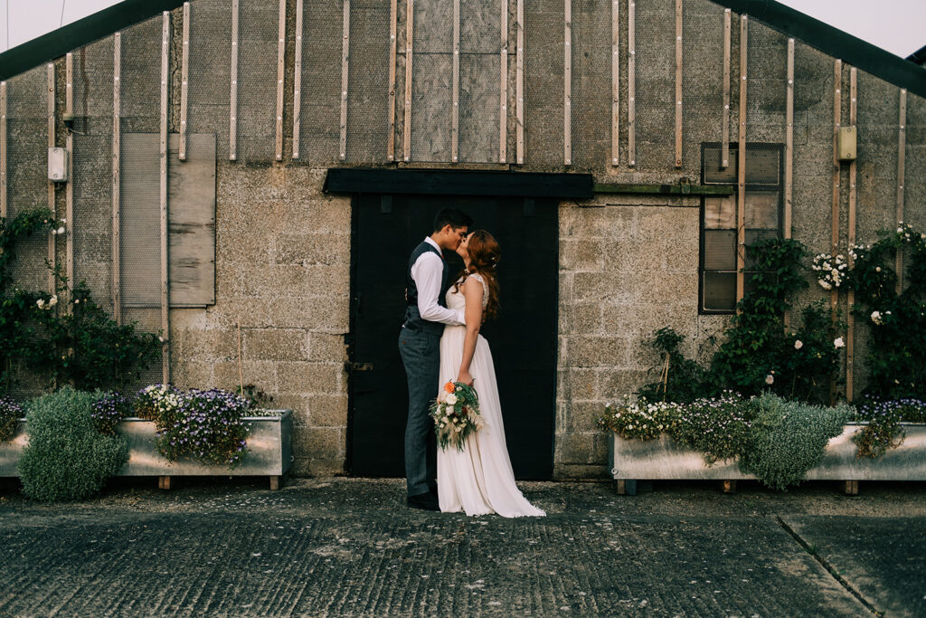 Eco-Friendly Wedding With Festival Vibes at Willow Grange Farm Cambridge