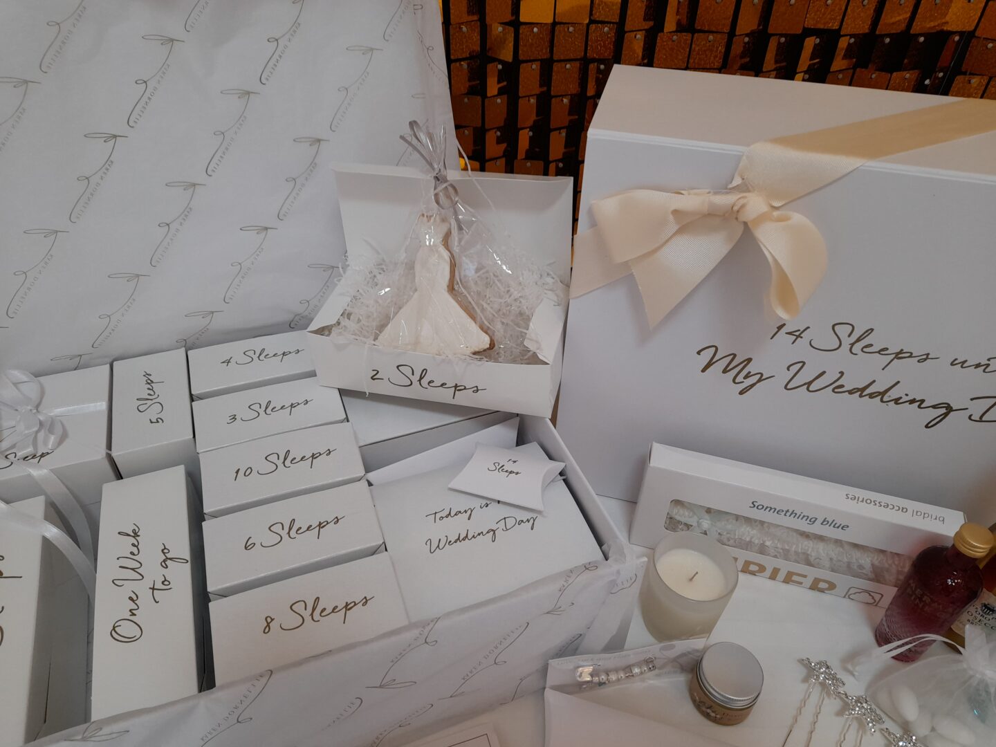 14 Day Wedding Countdown Box By Karen Dornellie