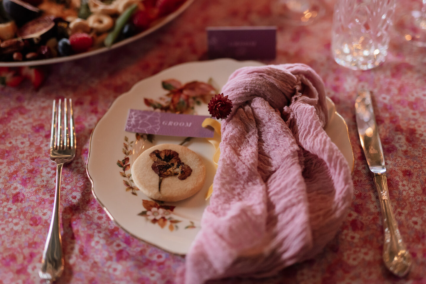 Floral Inspired Intimate Elopement At Crabapple Barn Sussex