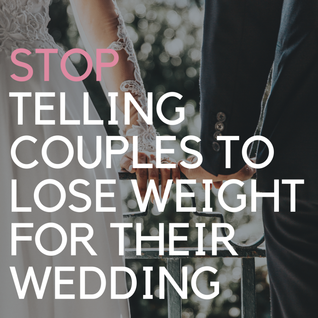 How to navigate wedding planning with disordered eating