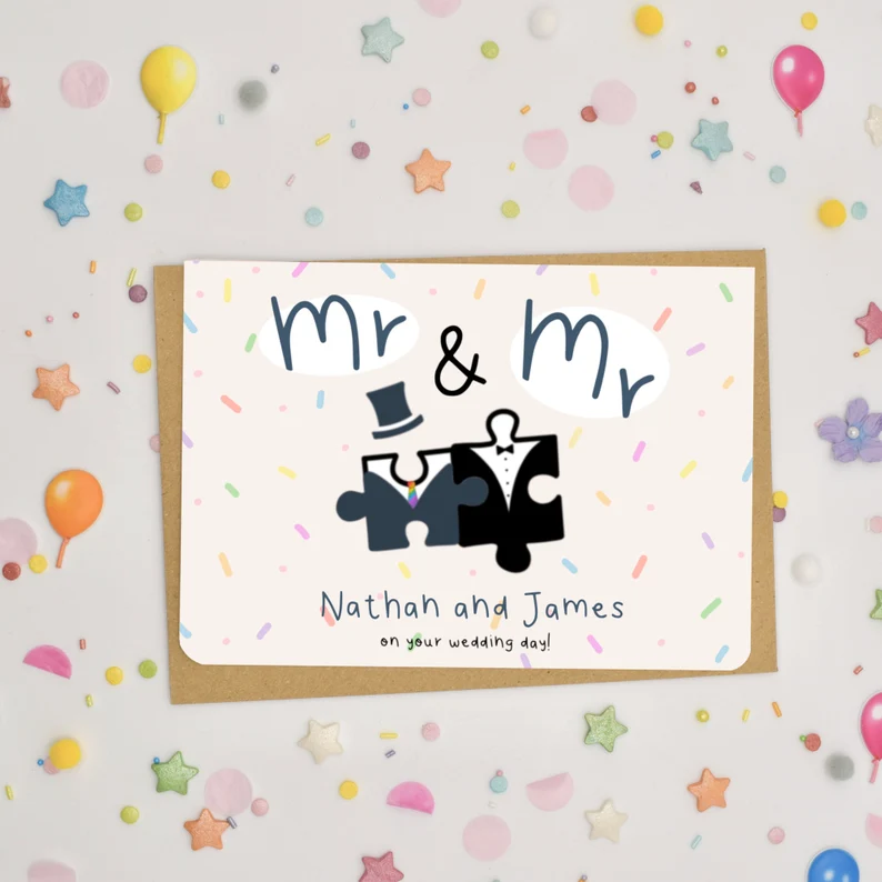 10 Creative LGBTQ+ Wedding Cards 