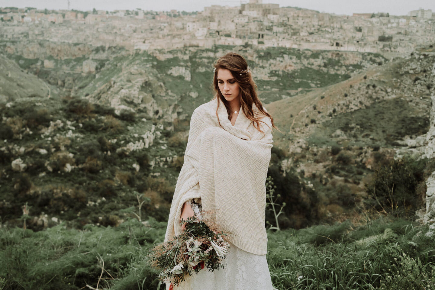 Intimate Italian Elopement With A Vintage Wedding Dress