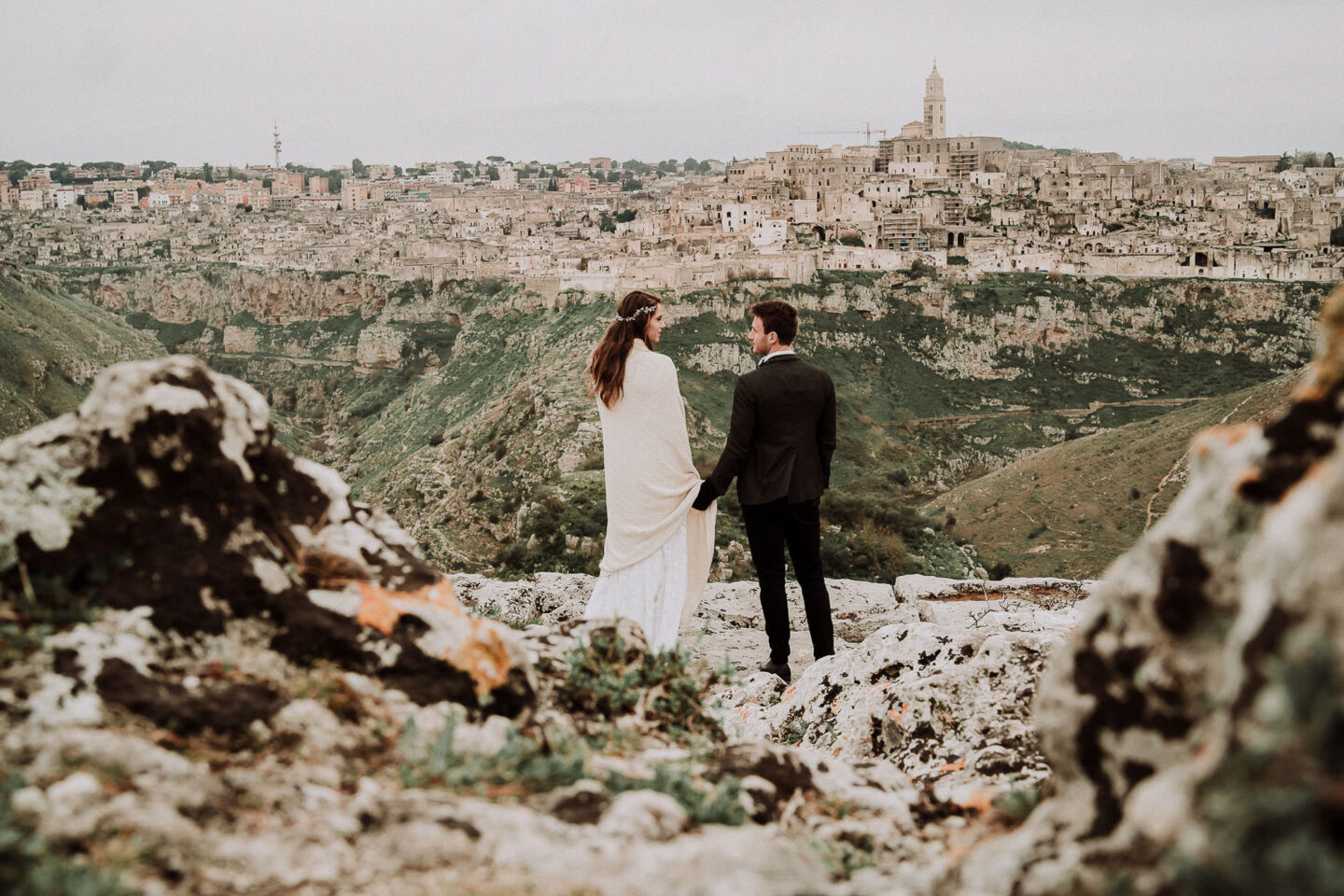 Intimate Italian Elopement With A Vintage Wedding Dress