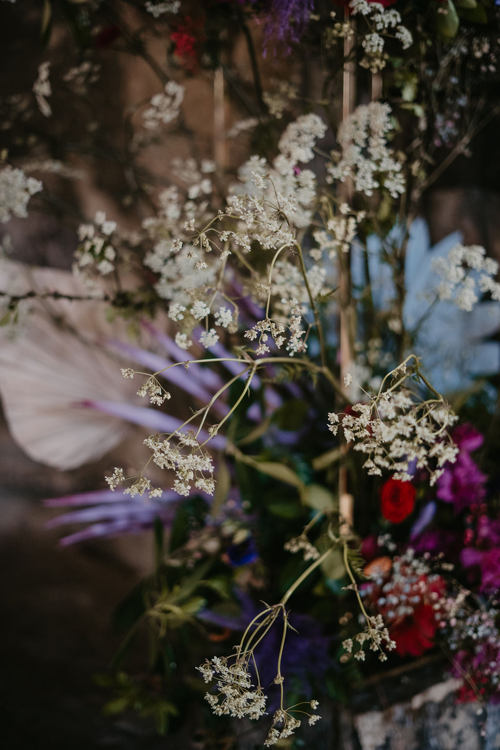 Pretty Meets Industrial Wedding At Asylum Chapel London