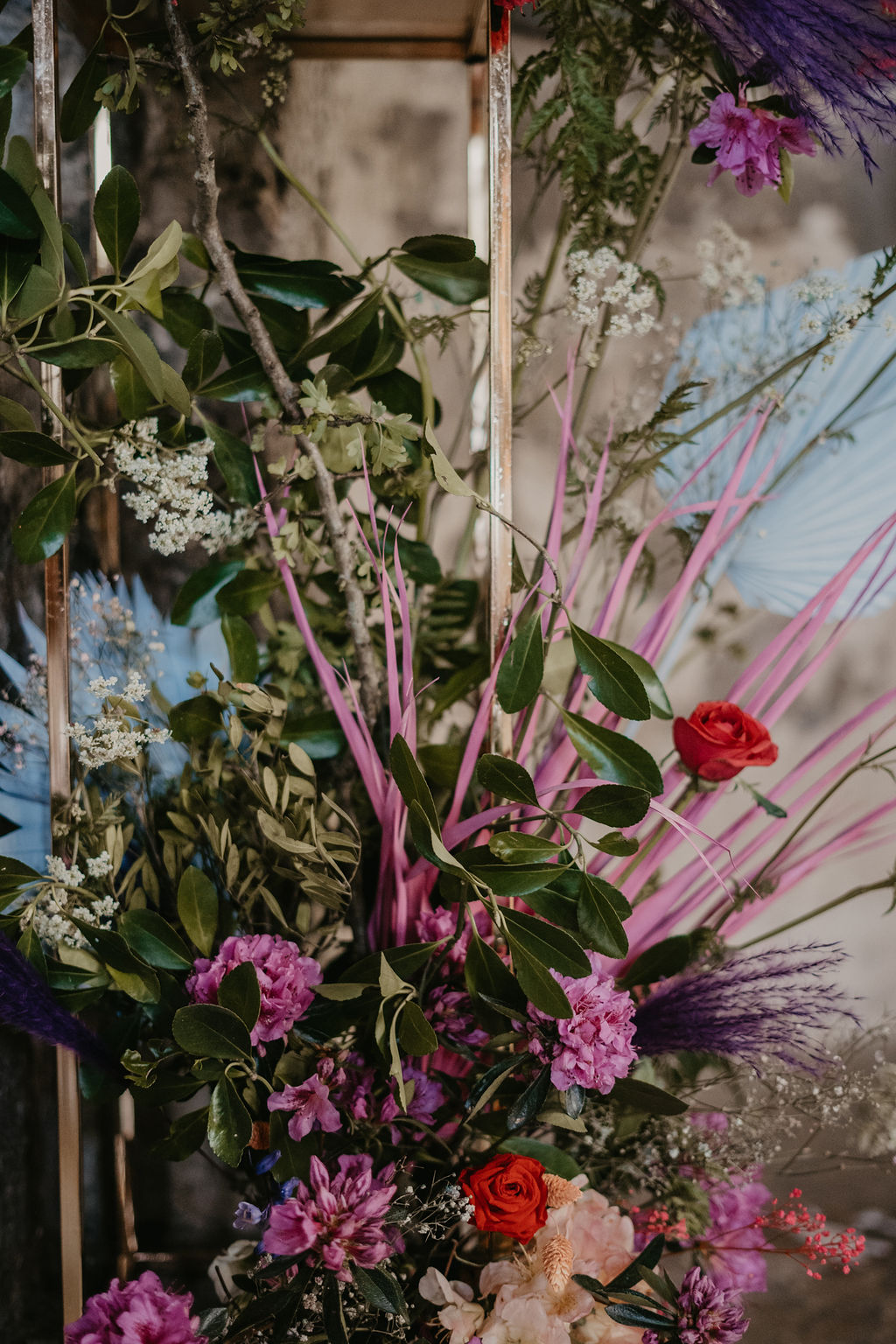 Pretty Meets Industrial Wedding At Asylum Chapel London