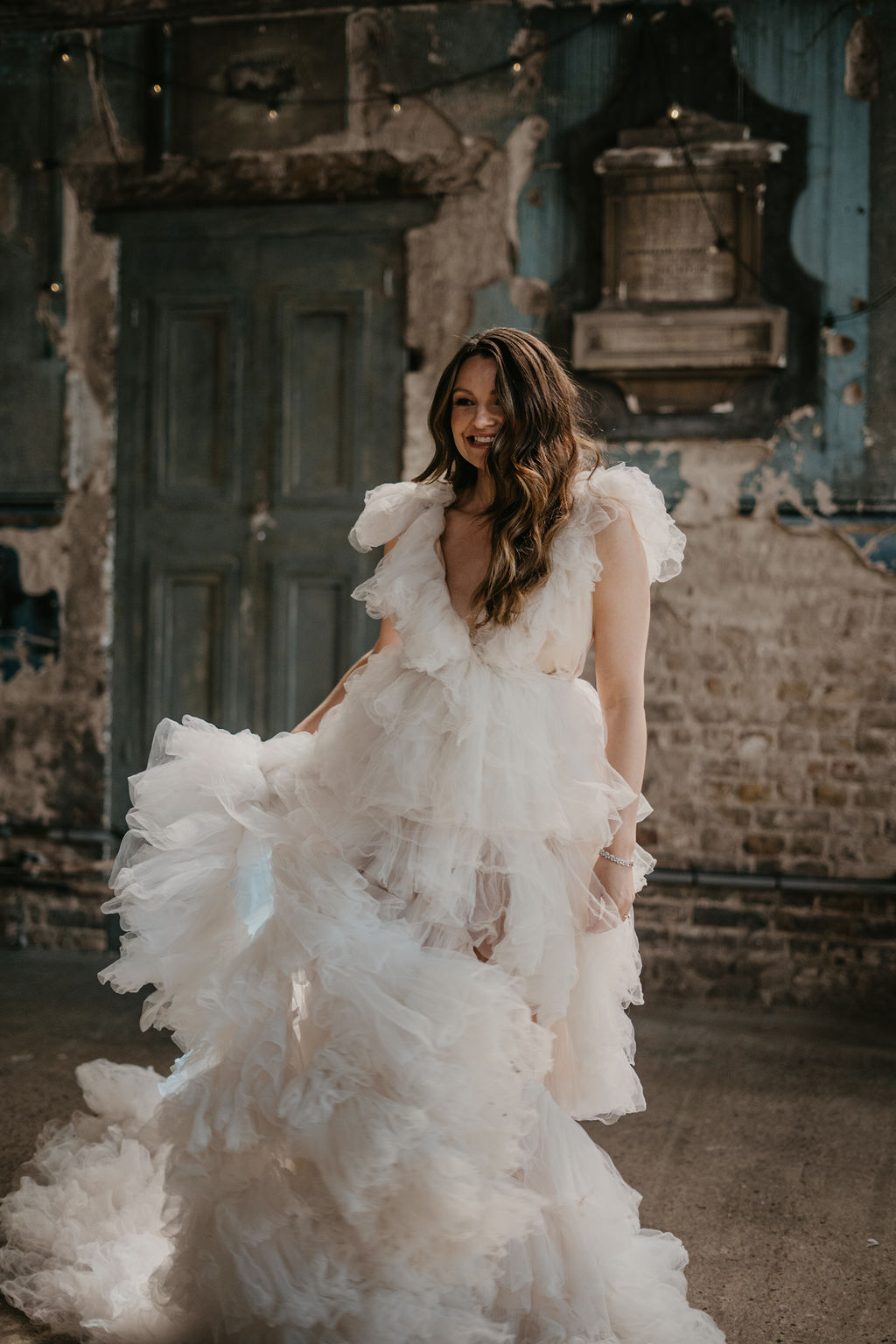 Pretty Meets Industrial Wedding At Asylum Chapel London