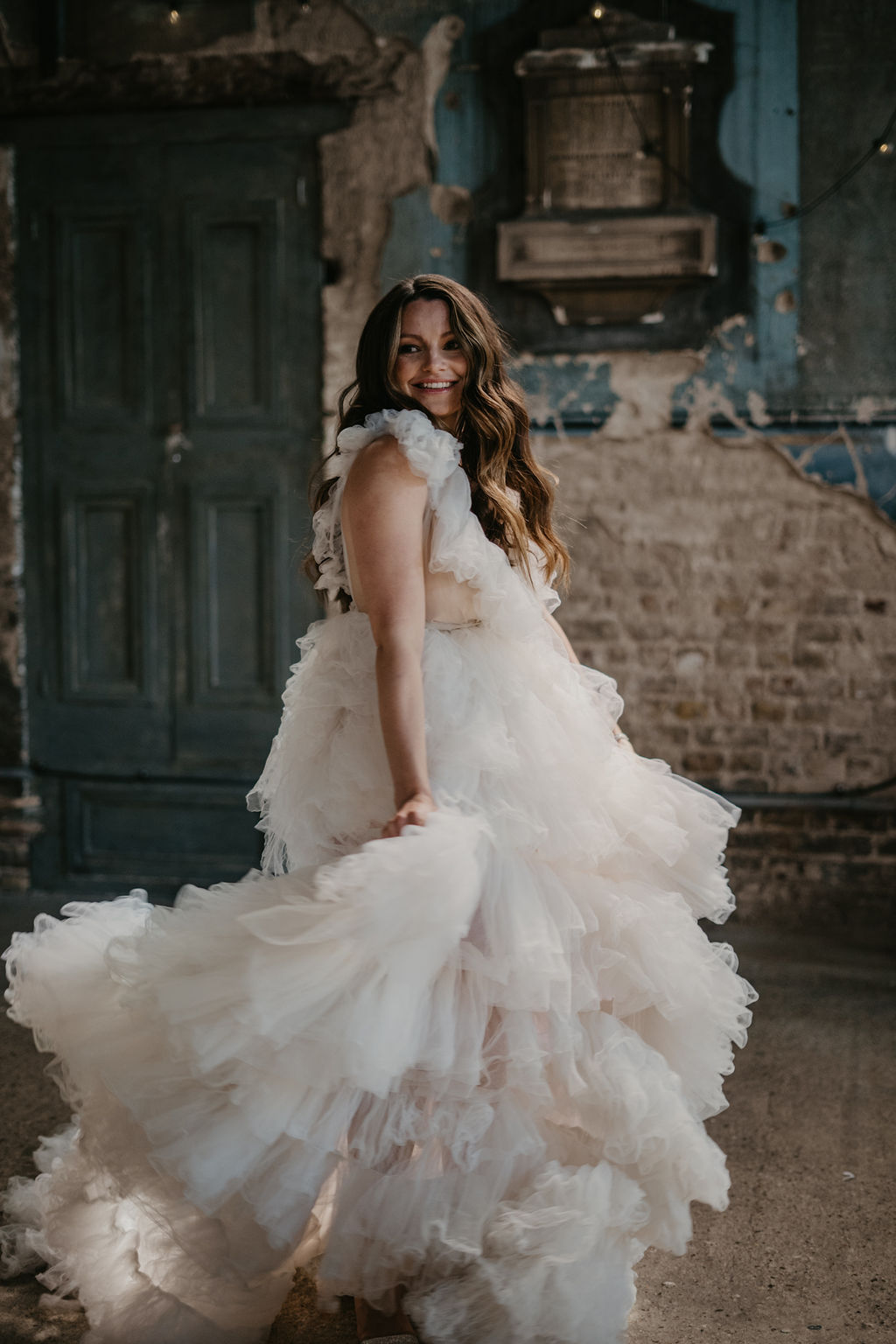 Pretty Meets Industrial Wedding At Asylum Chapel London