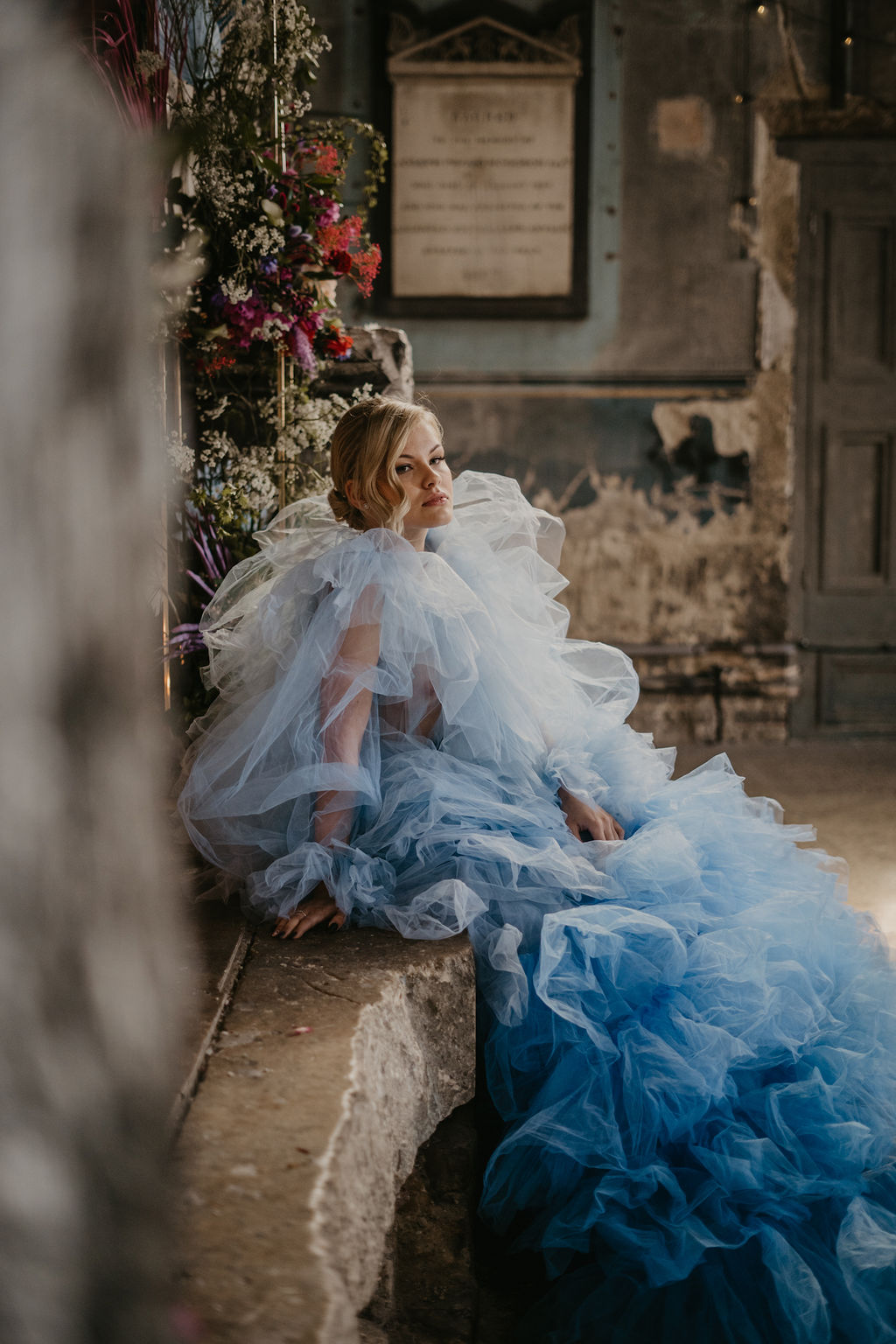 Pretty Meets Industrial Wedding At Asylum Chapel London