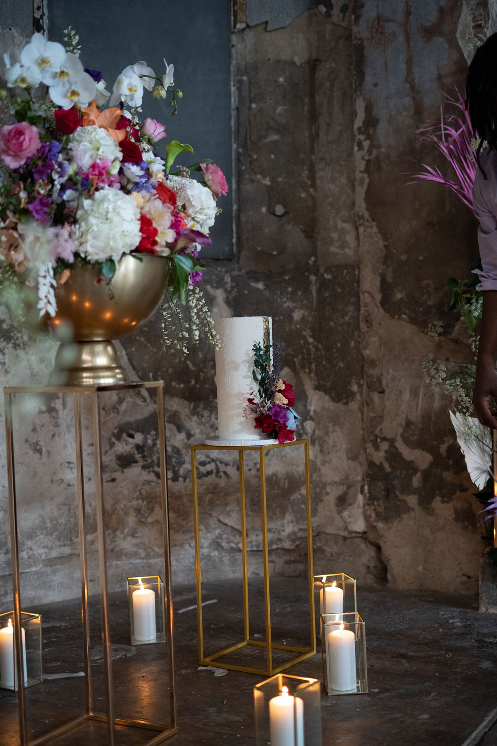 Pretty Meets Industrial Wedding At Asylum Chapel London