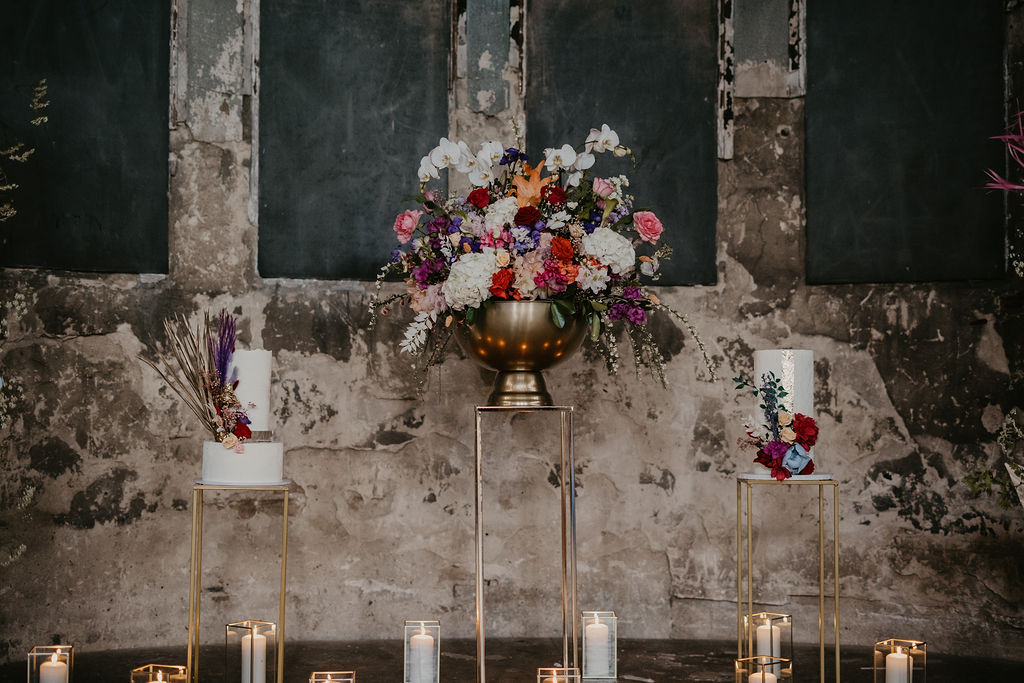 Pretty Meets Industrial Wedding At Asylum Chapel London