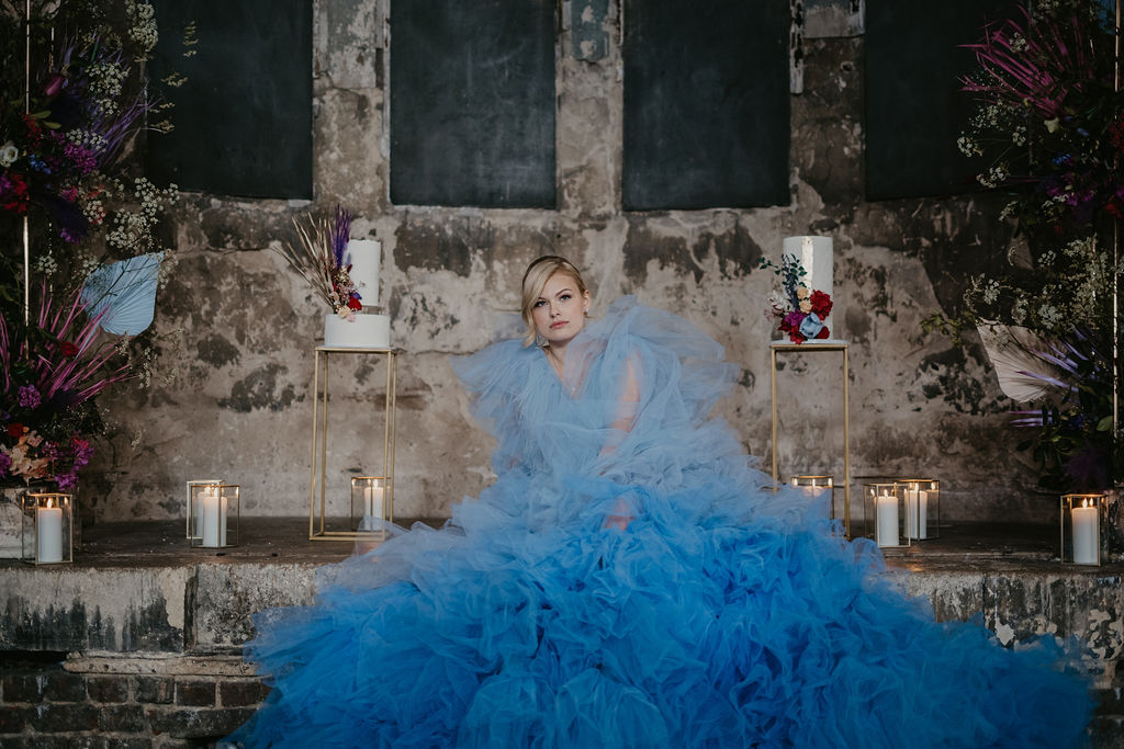 Pretty Meets Industrial Wedding At Asylum Chapel London