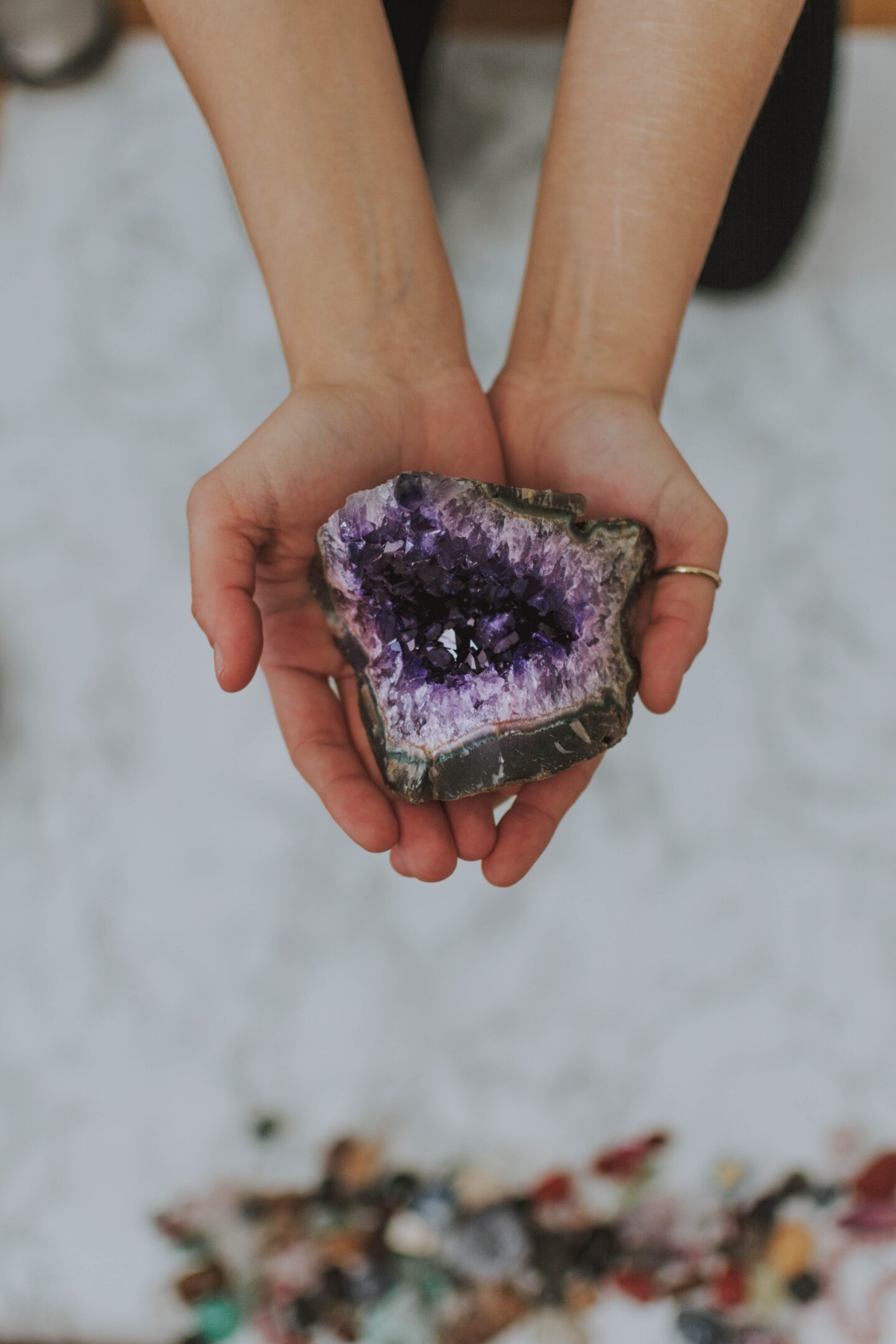 Calming Crystals and Affirmations to Ease Your Wedding Nerves