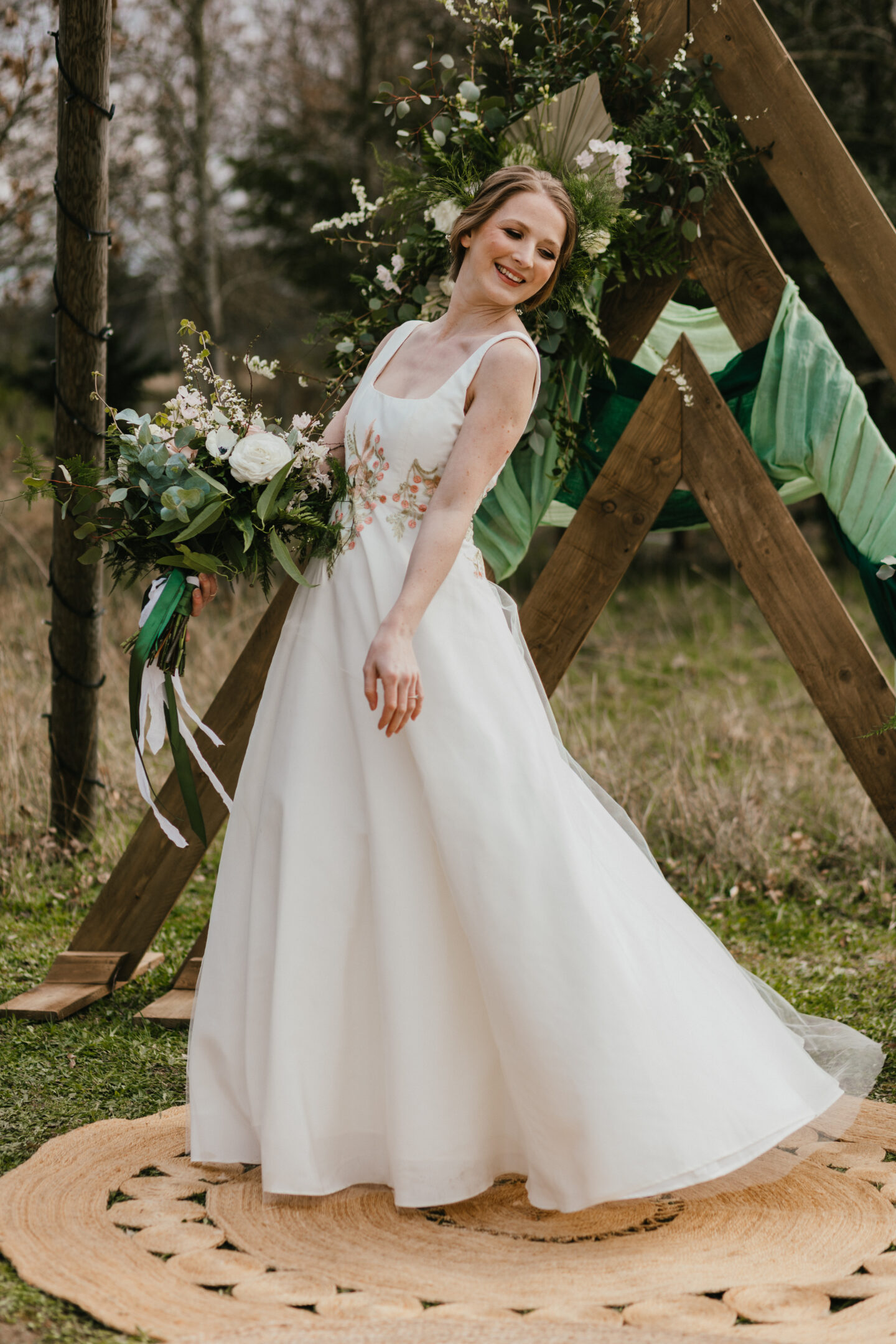 Enchanted Woodland Wedding at Wellington Wood Norfolk