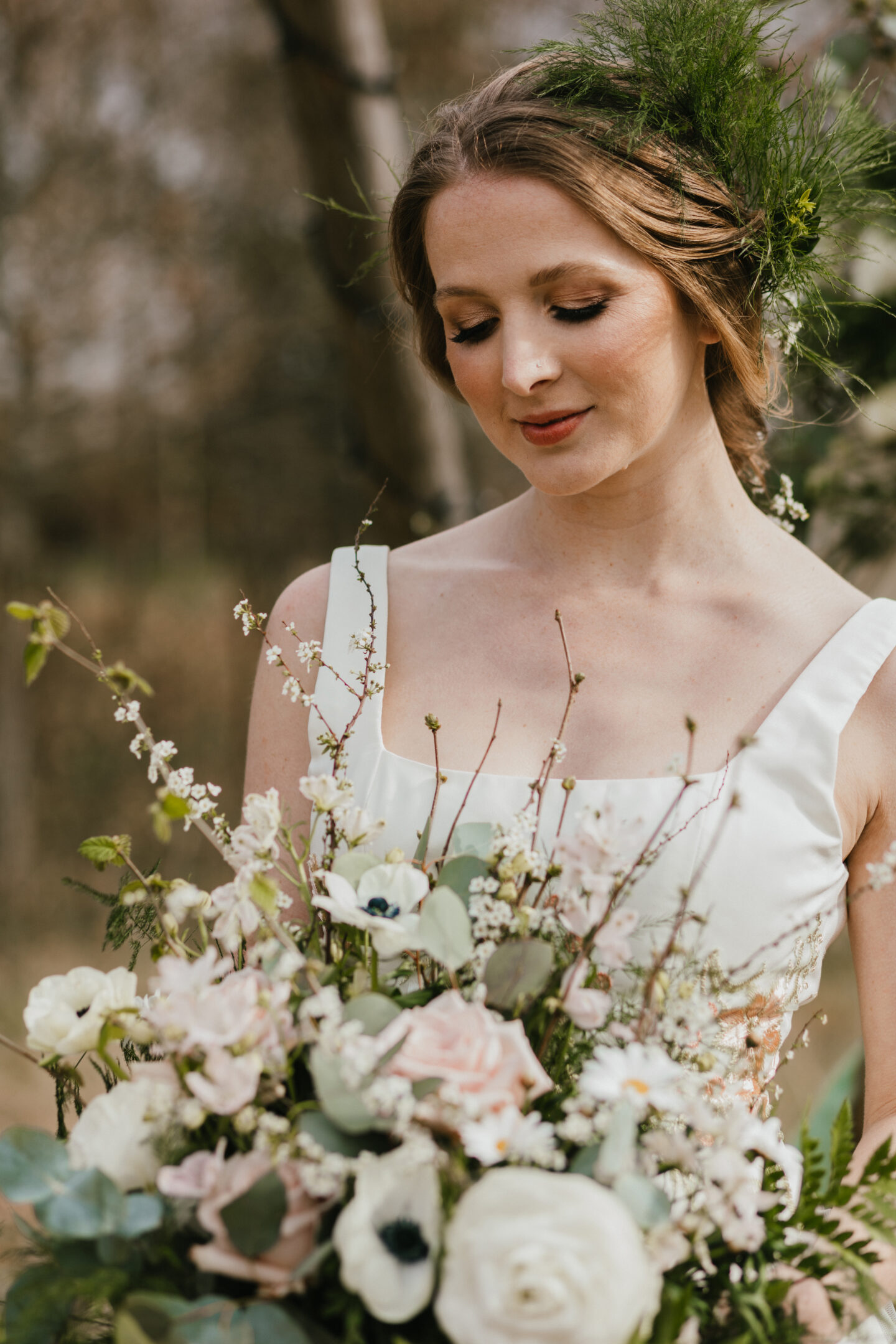 Enchanted Woodland Wedding at Wellington Wood Norfolk