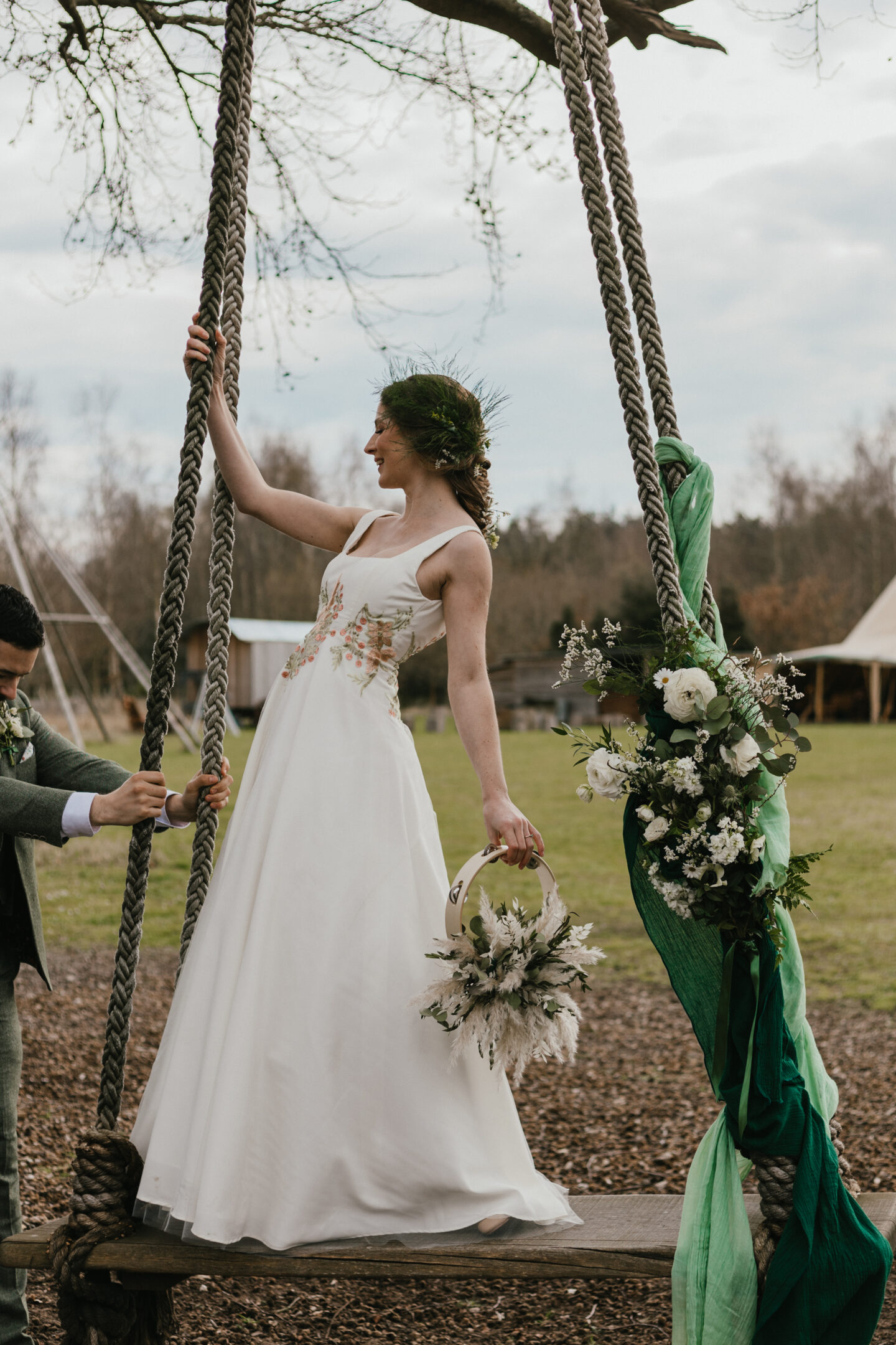 Enchanted Woodland Wedding at Wellington Wood Norfolk