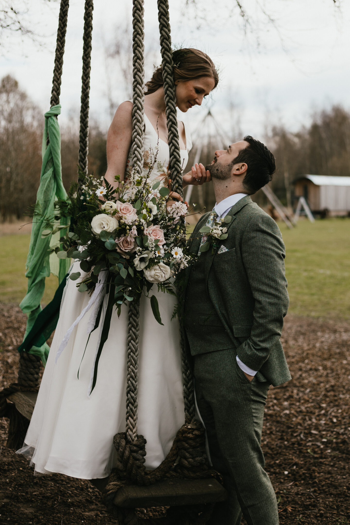 Enchanted Woodland Wedding at Wellington Wood Norfolk